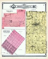Township 54 and 55 N. Range 33 W. - Part, Edgerton, Ridgely, Tiffany Springs, Latan, Platte County 1907